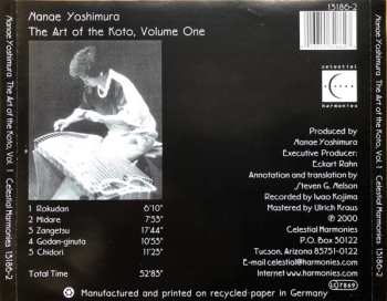 CD Nanae Yoshimura: The Art Of The Koto, Volume One