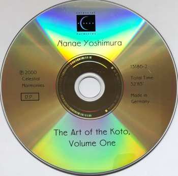 CD Nanae Yoshimura: The Art Of The Koto, Volume One