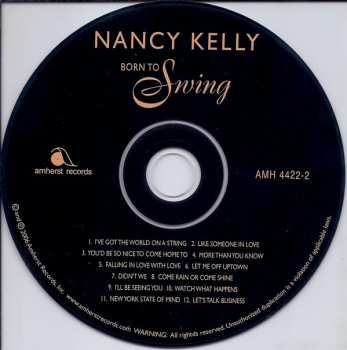 CD Nancy Kelly: Born To Swing