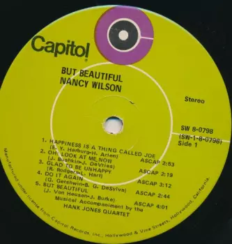 Nancy Wilson: But Beautiful