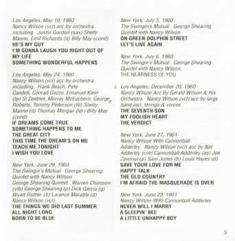 2CD Nancy Wilson: The Early Years 1956-62