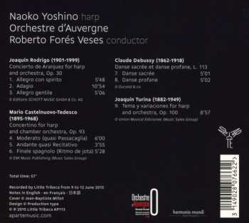 CD Naoko Yoshino: Harp Concertos