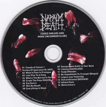 2CD Napalm Death: Coded Smears And More Uncommon Slurs