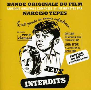 CD Narciso Yepes: Jeux Interdits - Bande Sonore Originale Du Film De René Clément