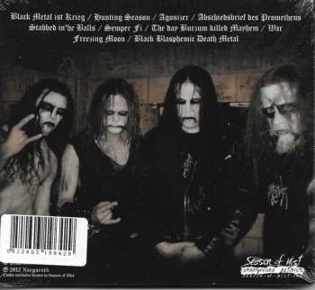CD Nargaroth: Black Metal Manda Hijos De Puta DIGI