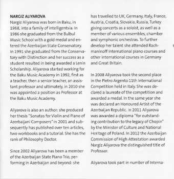 CD Nargiz Aliyarova: Plays Azerbaijani Music