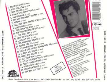 CD Narvel Felts: Memphis Days