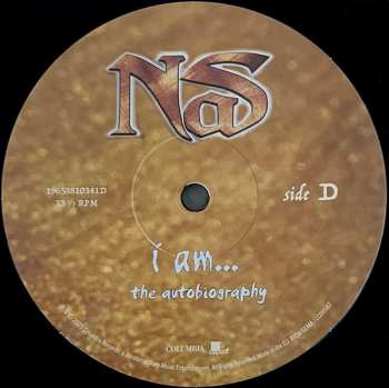 2LP Nas: I Am...The Autobiography LTD