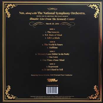 2LP Nas: Illmatic (Live From The Kennedy Center) CLR | LTD