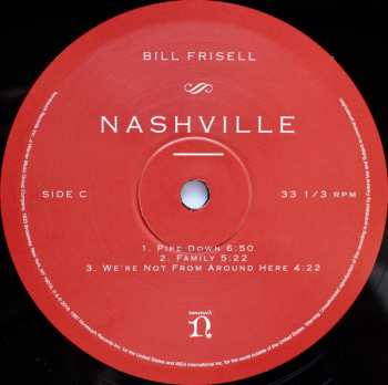 2LP Bill Frisell: Nashville LTD