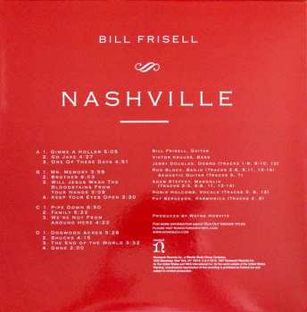 2LP Bill Frisell: Nashville LTD