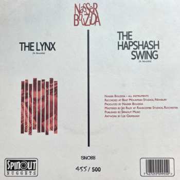 SP Nasser Bouzida: The Lynx b/w The Hapshash Swing LTD | NUM