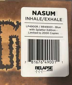 LP Nasum: Inhale / Exhale CLR | LTD