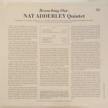 LP Nat Adderley: Branching Out LTD