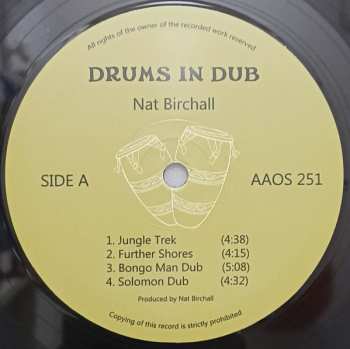 LP Nat Birchall: Drums In Dub