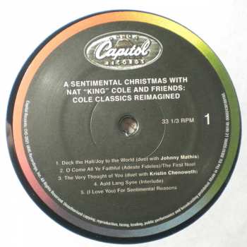 LP Nat King Cole: A Sentimental Christmas (With Nat "King" Cole And Friends: Cole Classics Reimagined)