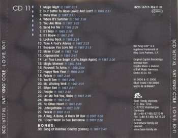 11CD/Doos Nat King Cole: L-O-V-E: The Complete Capitol Recordings 1960 - 1964
