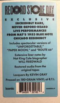 2LP Nat King Cole: Live At The Blue Note Chicago