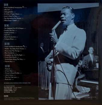 2LP Nat King Cole: Live At The Blue Note Chicago