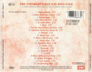 CD Nat King Cole: The Unforgettable Nat King Cole