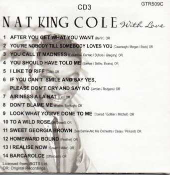 5CD/Doos Nat King Cole: With Love