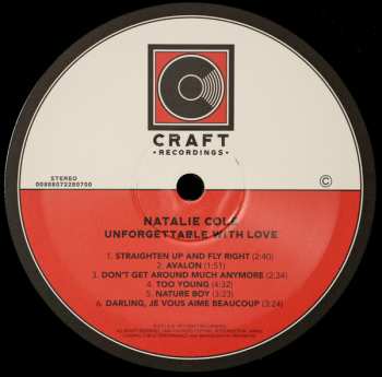 2LP Natalie Cole: Unforgettable With Love