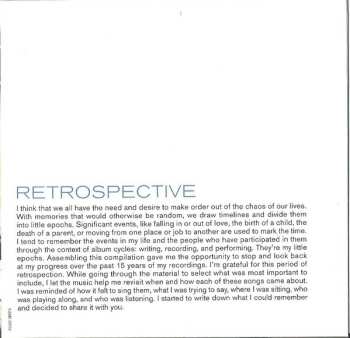 CD Natalie Merchant: Retrospective 1995-2005