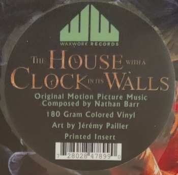 2LP Nathan Barr: The House With A Clock In Its Walls (Original Motion Picture Music) CLR