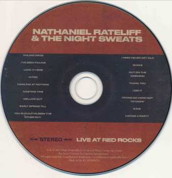 CD Nathaniel Rateliff And The Night Sweats: Live At Red Rocks
