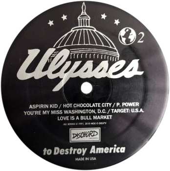 LP The Nation Of Ulysses: 13-Point Program To Destroy America