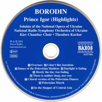 CD نيسم جلال: Prince Igor (Highlights)