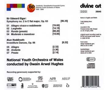 CD Sir Edward Elgar: Symphony No. 2 / Investiture Dances