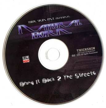 CD Natural Born: Bring It Back 2 The Streets