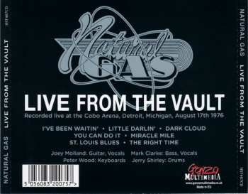 CD Natural Gas: Live From The Vault (Live At Cobo Arena, Detroit, MI 1976)