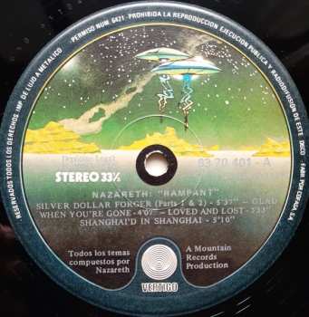 LP Nazareth: Rampant