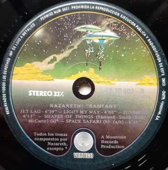 LP Nazareth: Rampant