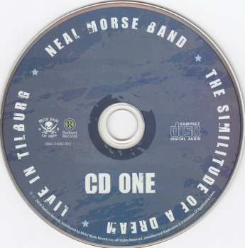 3CD/DVD Neal Morse Band: The Similitude Of A Dream (Live In Tilburg 2017)