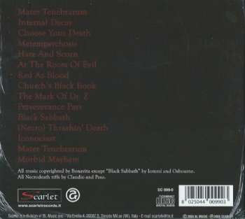 CD Necrodeath: 20 Years Of Noise 1985-2005