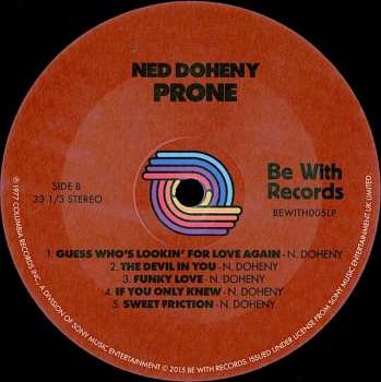 LP Ned Doheny: Prone LTD