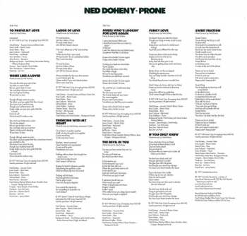 LP Ned Doheny: Prone LTD