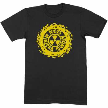 Merch Ned's Atomic Dustbin: T-shirt Yellow Classic Logo Ned's Atomic Dustbin 
