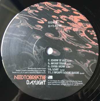 LP NEEDTOBREATHE: Daylight