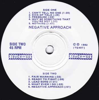 SP Negative Approach: Negative Approach