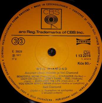 LP Neil Diamond: Neil Diamond