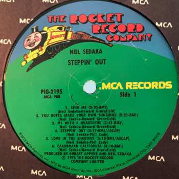 LP Neil Sedaka: Steppin' Out