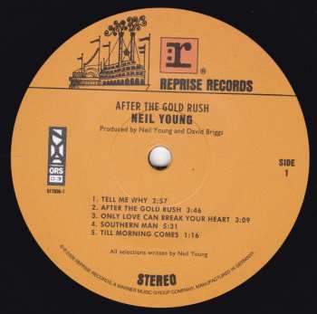 LP/SP/Doos Neil Young: After The Gold Rush DLX | LTD | NUM