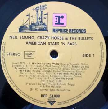 LP Neil Young: American Stars 'n Bars