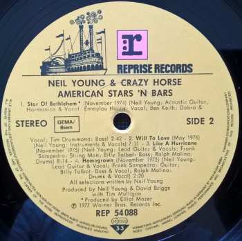 LP Neil Young: American Stars 'n Bars