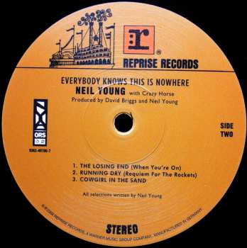 LP Neil Young & Crazy Horse: Everybody Knows This Is Nowhere