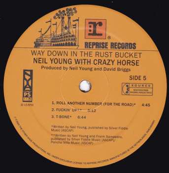 4LP/2CD/DVD/Doos Neil Young & Crazy Horse: Way Down In The Rust Bucket DLX | NUM | LTD